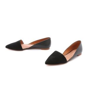 Madewell Black Lydia Flats - Size 10